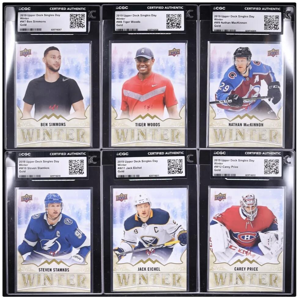 乔丹詹姆斯领衔20张全套Upper Deck代言人1of1收藏卡首次出现