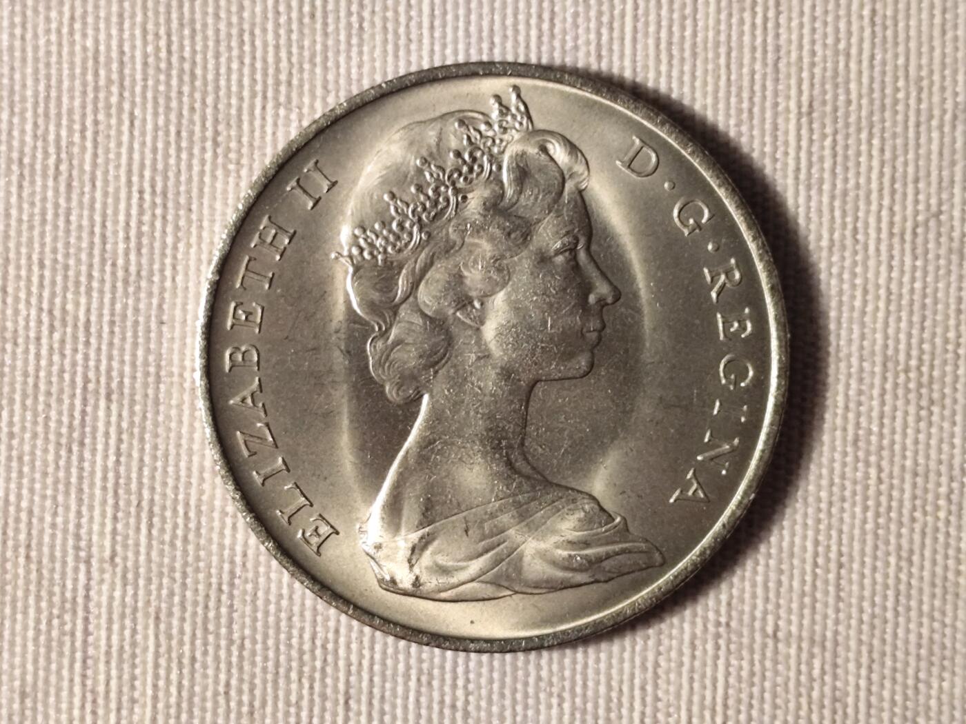 如鲠在喉的直布罗陀与幽云十六州：1968年直布罗陀一克朗硬币