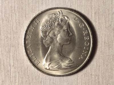 如鲠在喉的直布罗陀与幽云十六州：1968年直布罗陀一克朗硬币