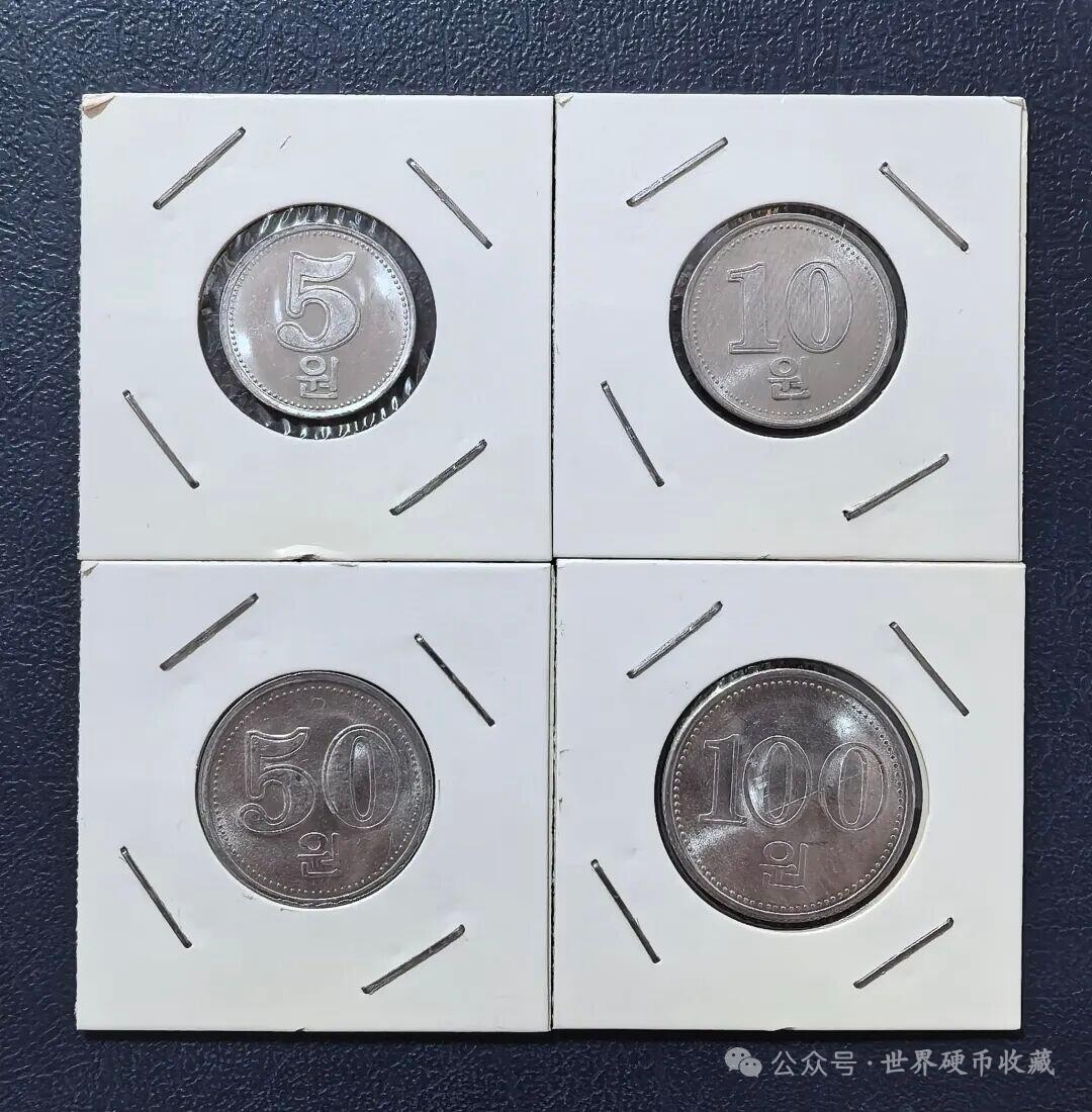 大面值朝鲜硬币