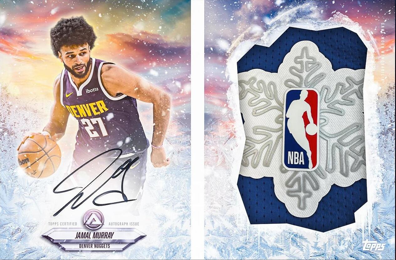 一片雪花曝光Topps全新篮球系列