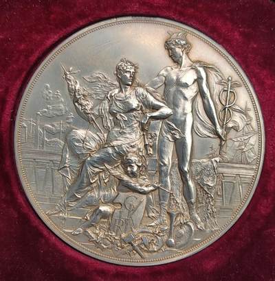 大佬藏币我藏图---法国商业银章