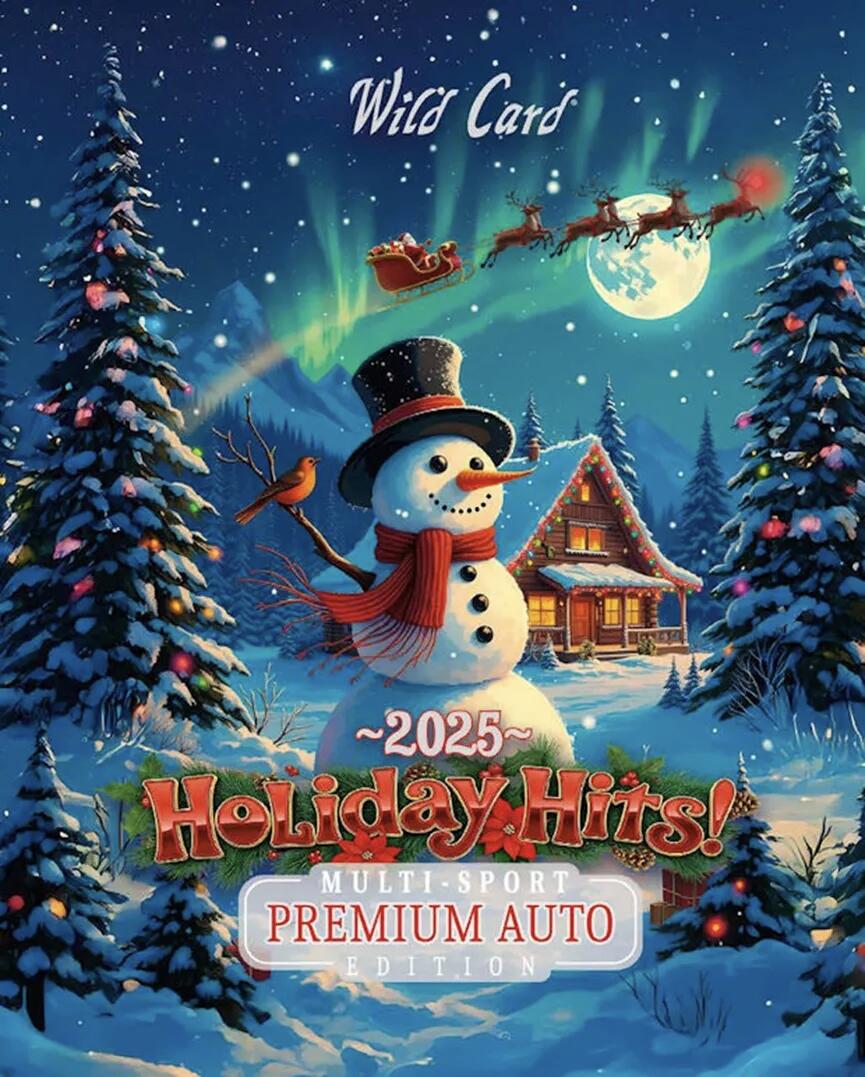 亚马尔搭档美少女？1/1开到手软的Wild Card 2025圣诞假日高级签字盒