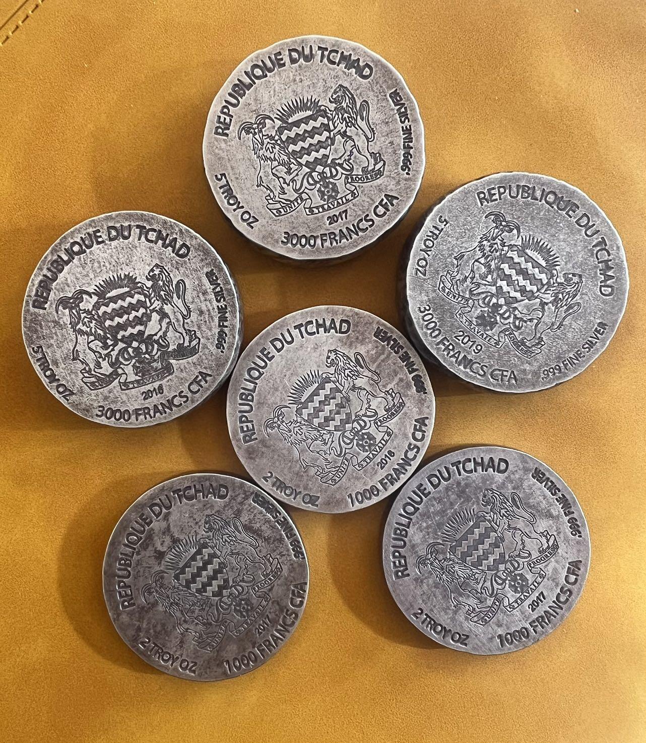 【乍得】埃及仿古系列银币～