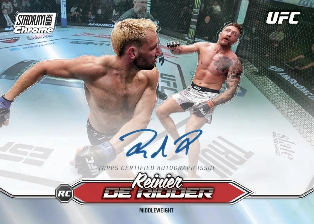 2025 Stadium Club UFC 八角笼高光