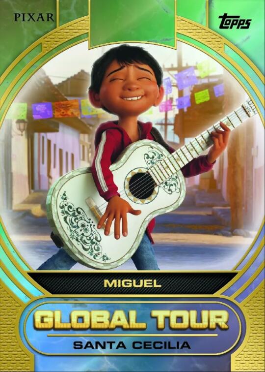 打开金色的“皮克斯”收藏卡盒有什么？