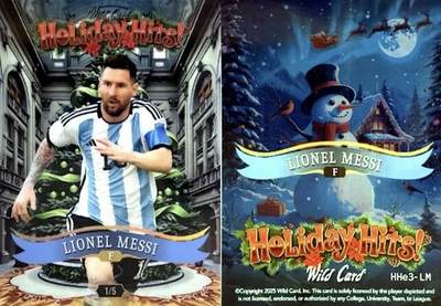 亚马尔搭档美少女？1/1开到手软的Wild Card 2025圣诞假日高级签字盒