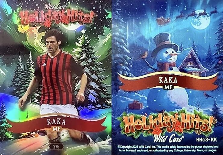 亚马尔搭档美少女？1/1开到手软的Wild Card 2025圣诞假日高级签字盒