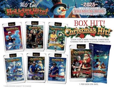 亚马尔搭档美少女？1/1开到手软的Wild Card 2025圣诞假日高级签字盒