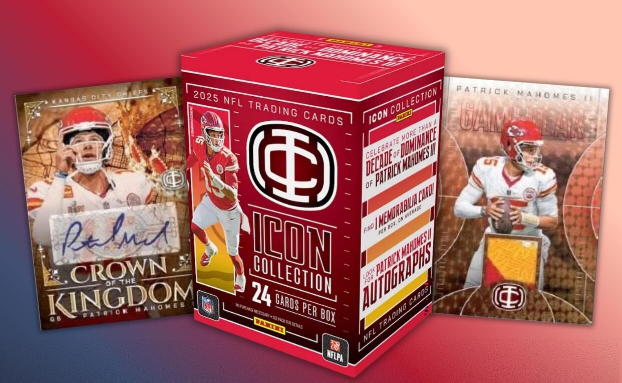 马霍姆斯专属盒！2025 Panini Patrick Mahomes Icons Collection 