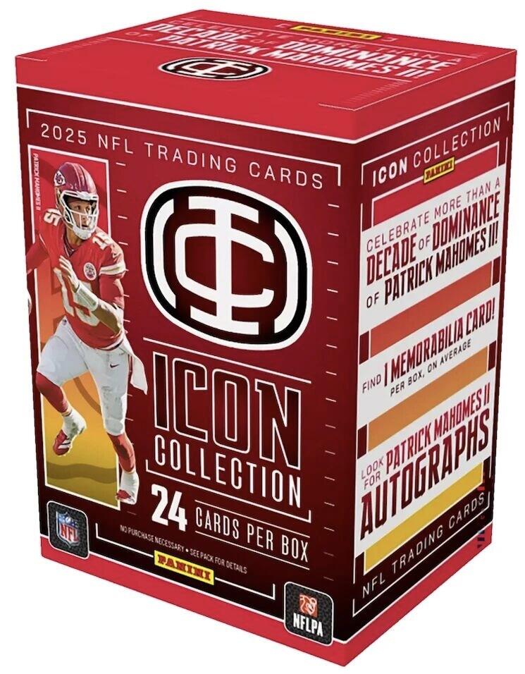 马霍姆斯专属盒！2025 Panini Patrick Mahomes Icons Collection 