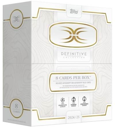 全是卡签的足球产品你见过吗？Topps Definitive至尊欧战系列豪气来袭！