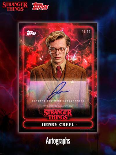 2025 Topps Stranger Things 全新剧集收藏卡 重磅官宣！