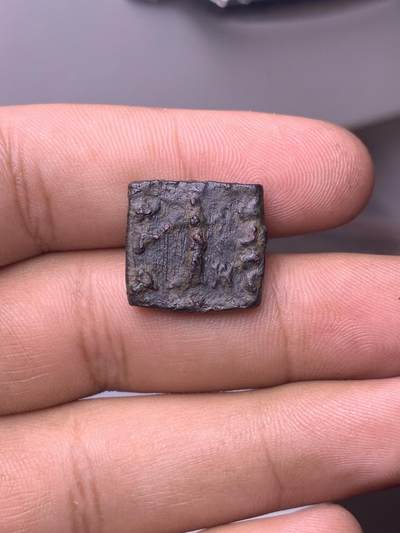 More details personal in wechate  I/D wxid_blos1mia6k6p12
Indo-Greeks, Strato I (c.125-110 BC), Copper unit, BN series 29, 9.52g. Obv: bust of Zeus to right; Greek legend BASILEOS SOTEROS STRATONOS. Rev: Nike holding a wreath to right, monogram below; Kharoshthi legend Maharajasa Tratarasa Stratasa