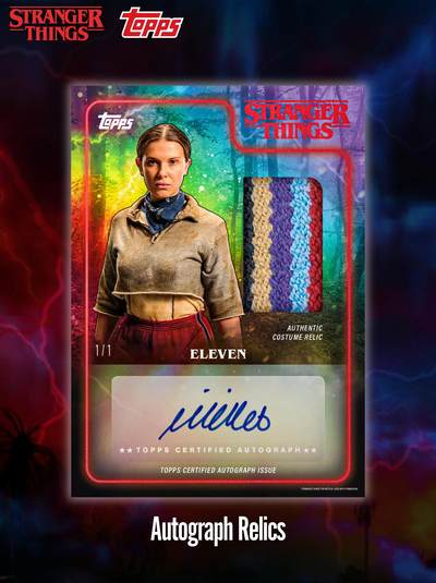 2025 Topps Stranger Things 全新剧集收藏卡 重磅官宣！