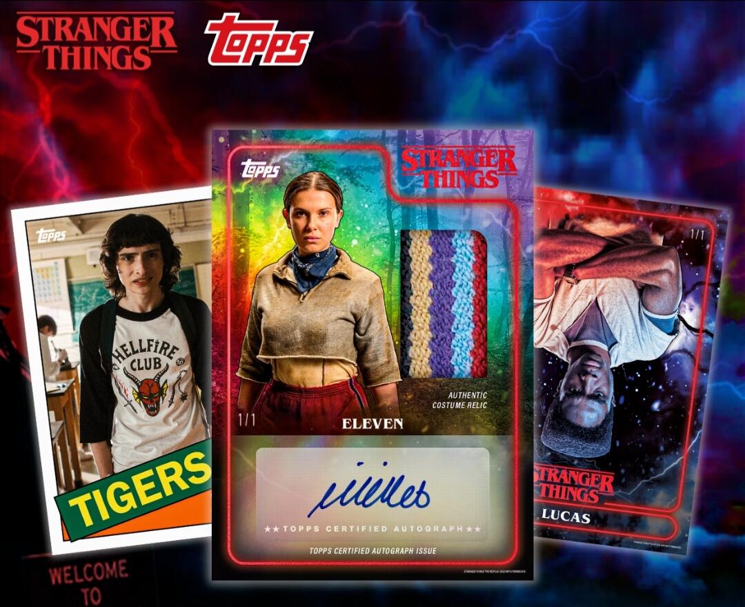 2025 Topps Stranger Things 全新剧集收藏卡 重磅官宣！