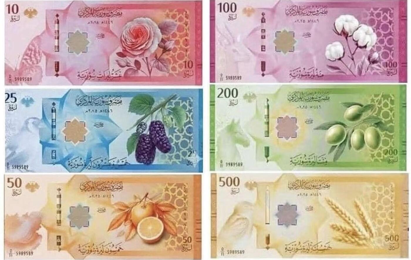 叙利亚2025新钞发行～