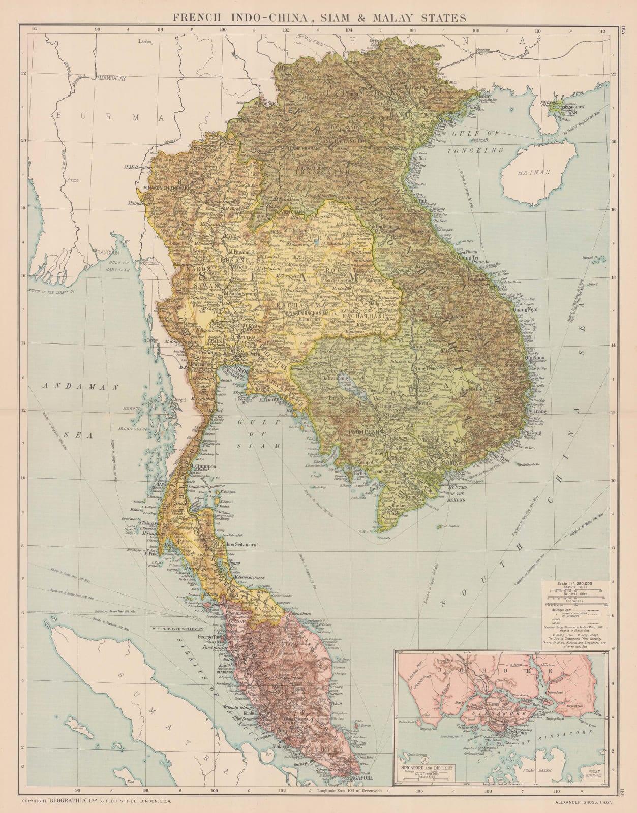 法属印度支那“百分之一分”铜币（双像版）