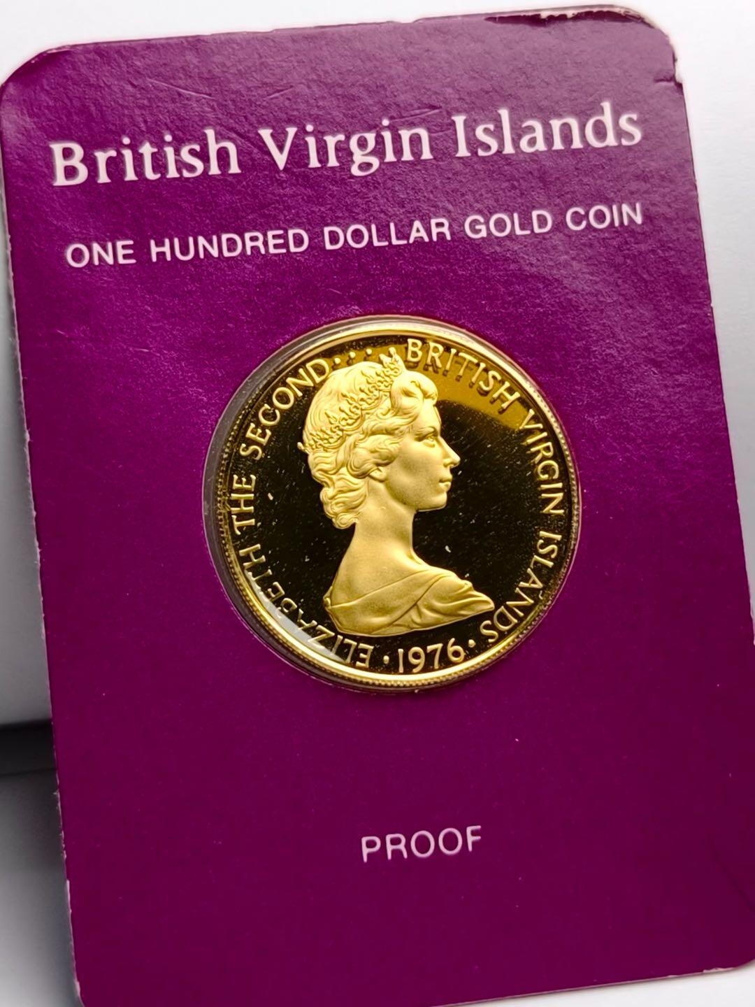 1976年英属维尔京群岛女王金币