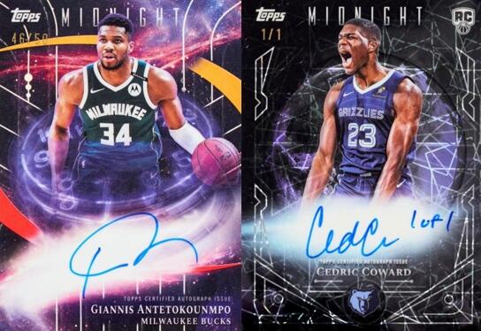 Topps Midnight篮球系列新品重磅登场 续写收藏热潮