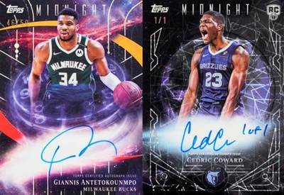 Topps Midnight篮球系列新品重磅登场 续写收藏热潮
