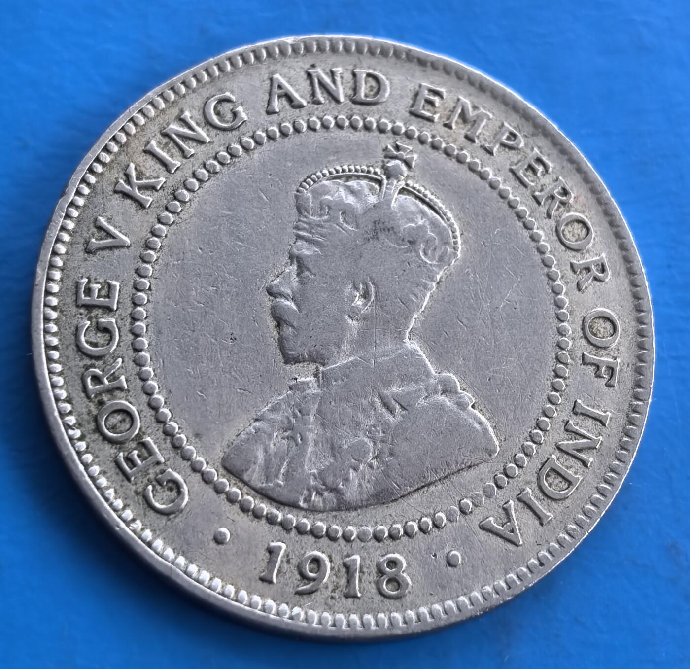 英属牙买加 1918 年1 便士