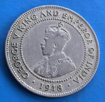 英属牙买加 1918 年1 便士