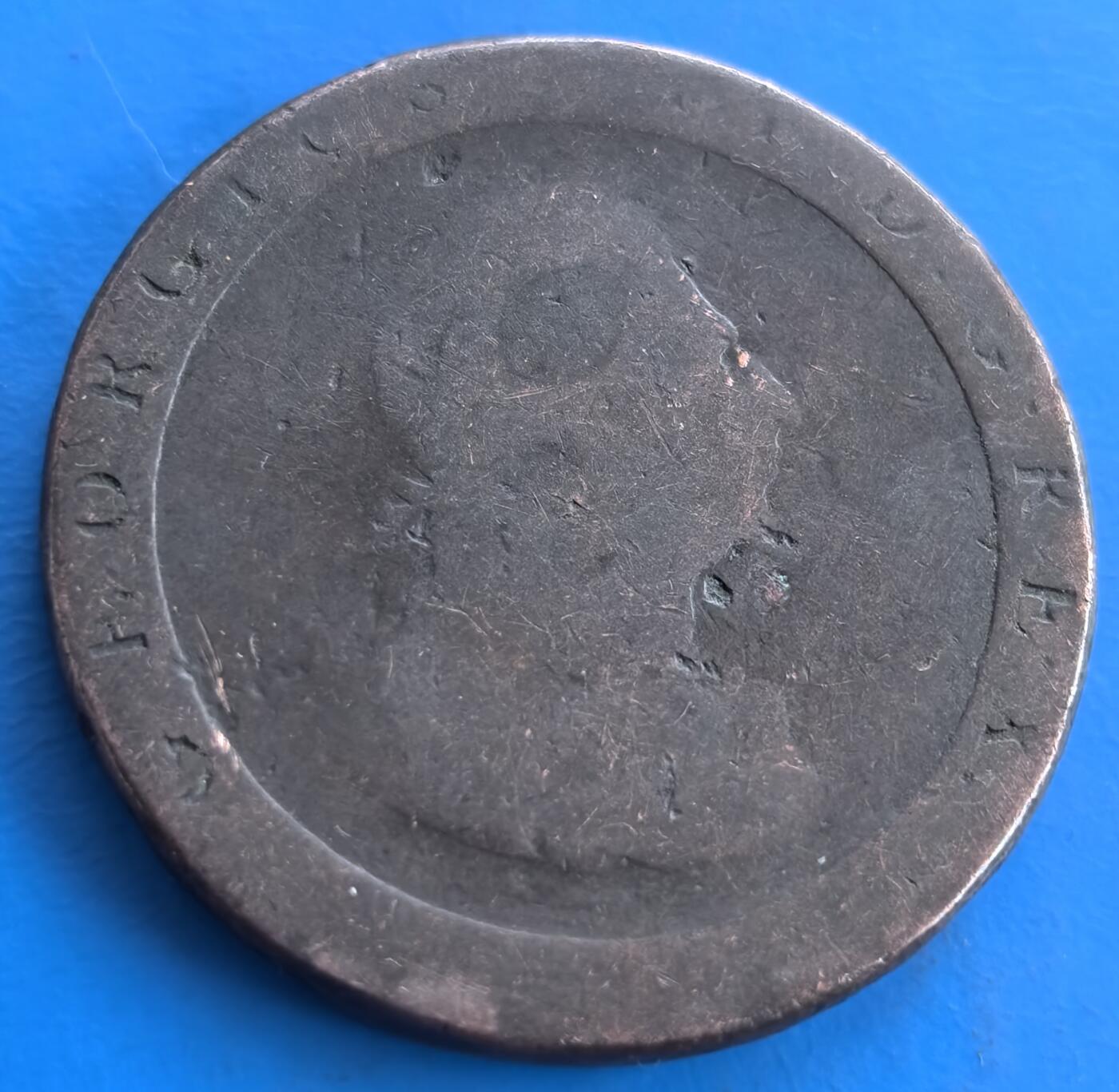 英国1797年车轮大便士