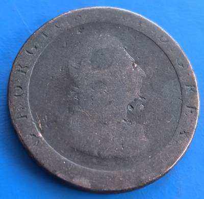 英国1797年车轮大便士