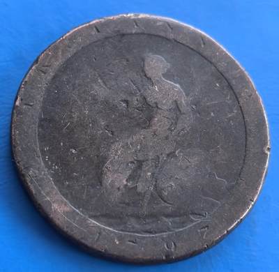 英国1797年车轮大便士