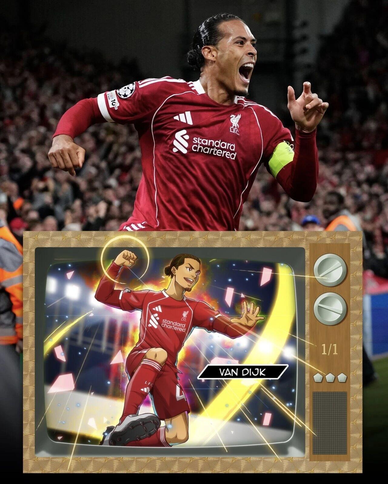 复古设计与现代漫画风合体！英超Topps Chrome预告特别卡种