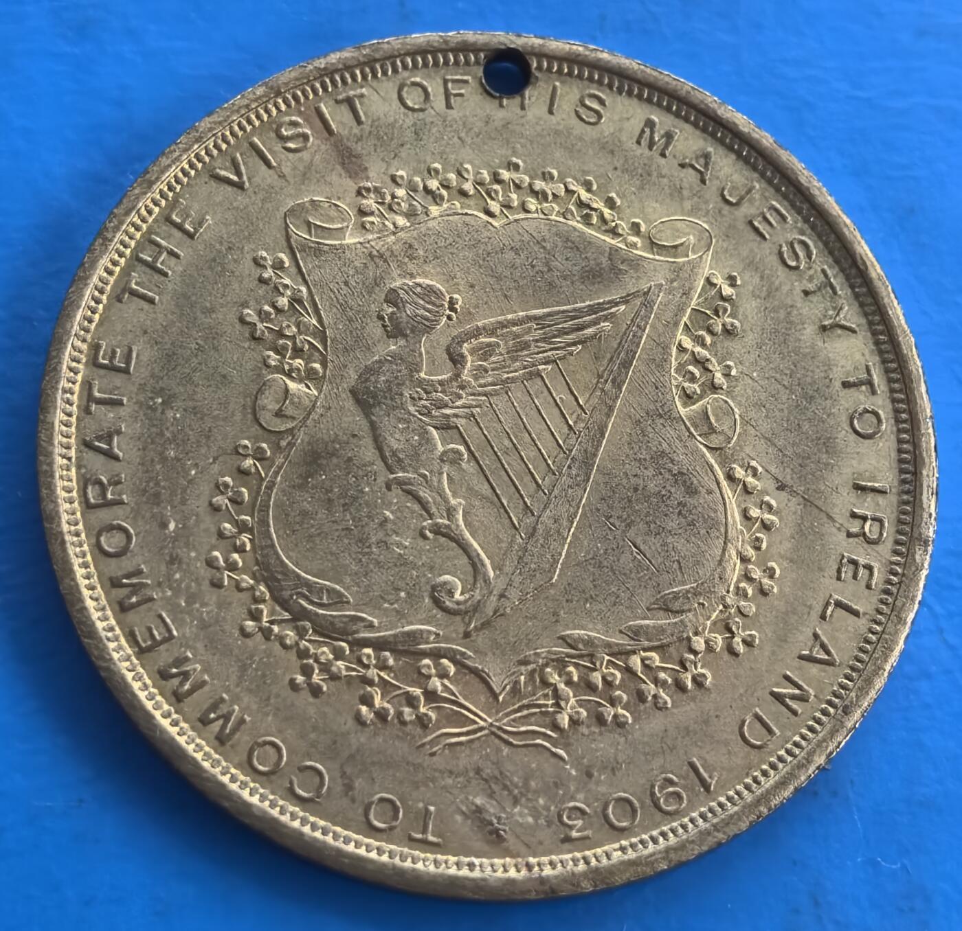  英国1903 年爱德华七世访爱尔兰纪念章