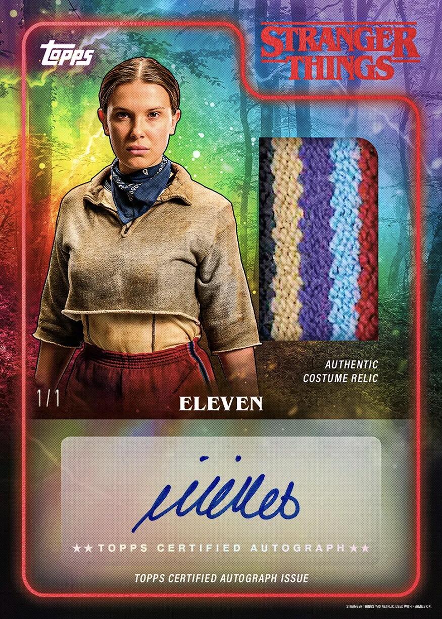 2025 Topps Stranger Things：定格跨次元的终章热爱