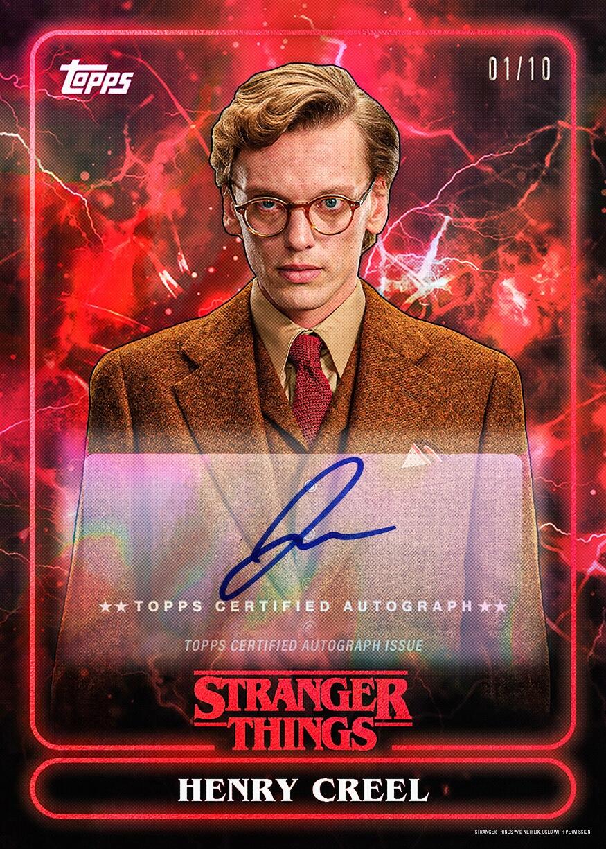 2025 Topps Stranger Things：定格跨次元的终章热爱
