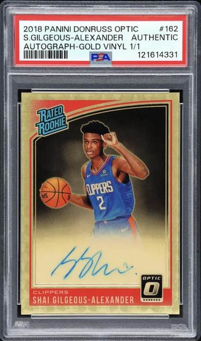 亚历山大(SGA)当选《体育画报》2025年度运动员，年度前三球星卡评选