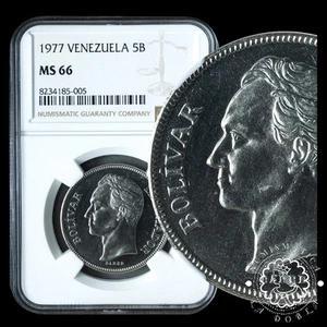 1977年委内瑞拉5玻利瓦尔镍币：从石油天堂到赤贫地狱的国家崩塌史