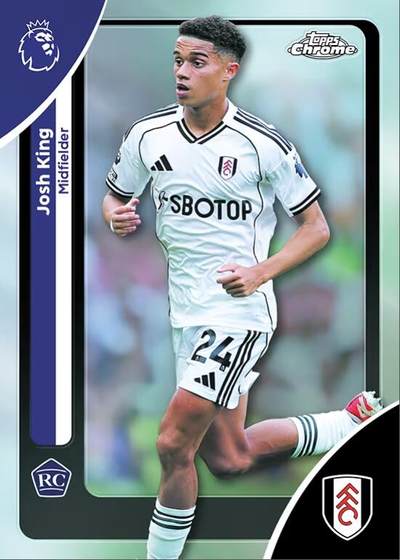 英超折射出发！2025-26 Topps Chrome Premier League | 新卡前瞻