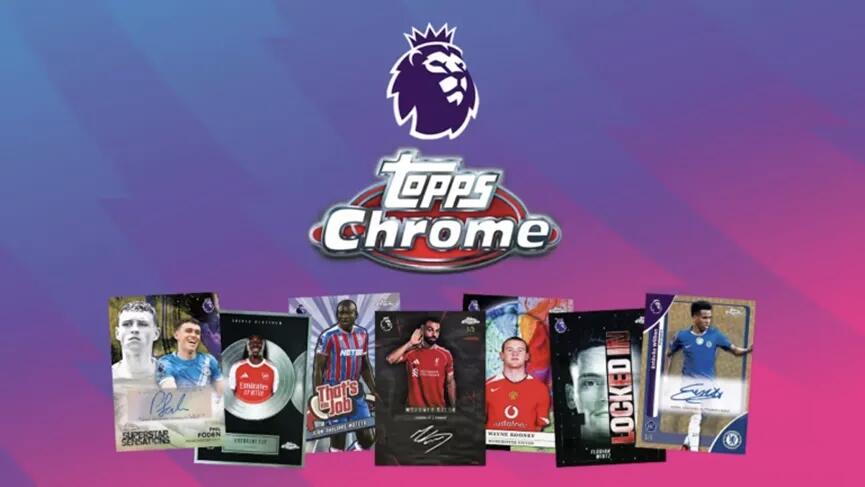重磅来袭！25/26 Topps Chrome英超系列引爆收藏圈
 