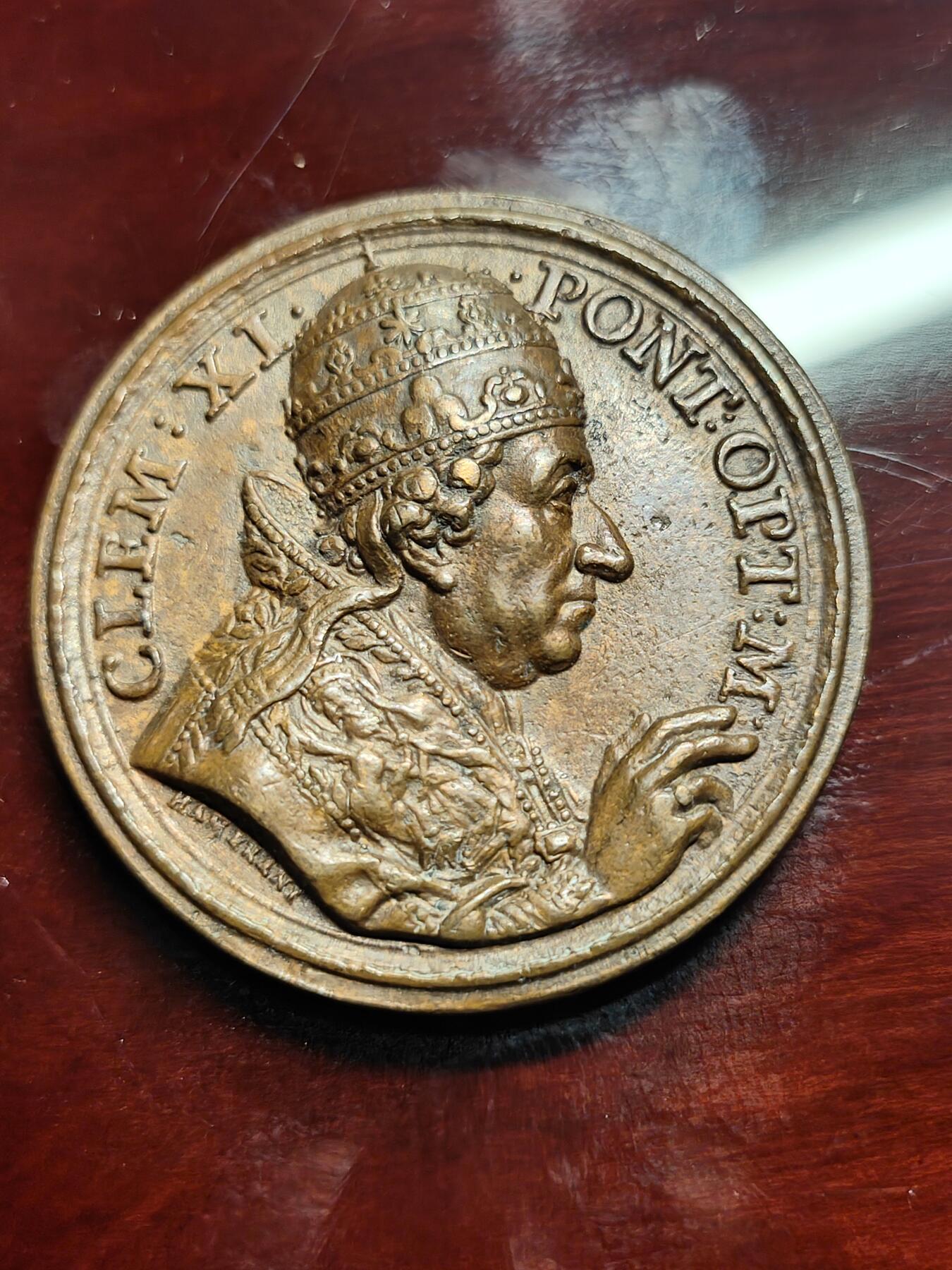 大佬藏币我藏图---教皇纪念章