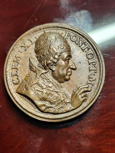 大佬藏币我藏图---教皇纪念章