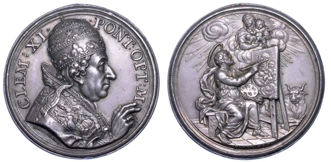 大佬藏币我藏图---教皇纪念章