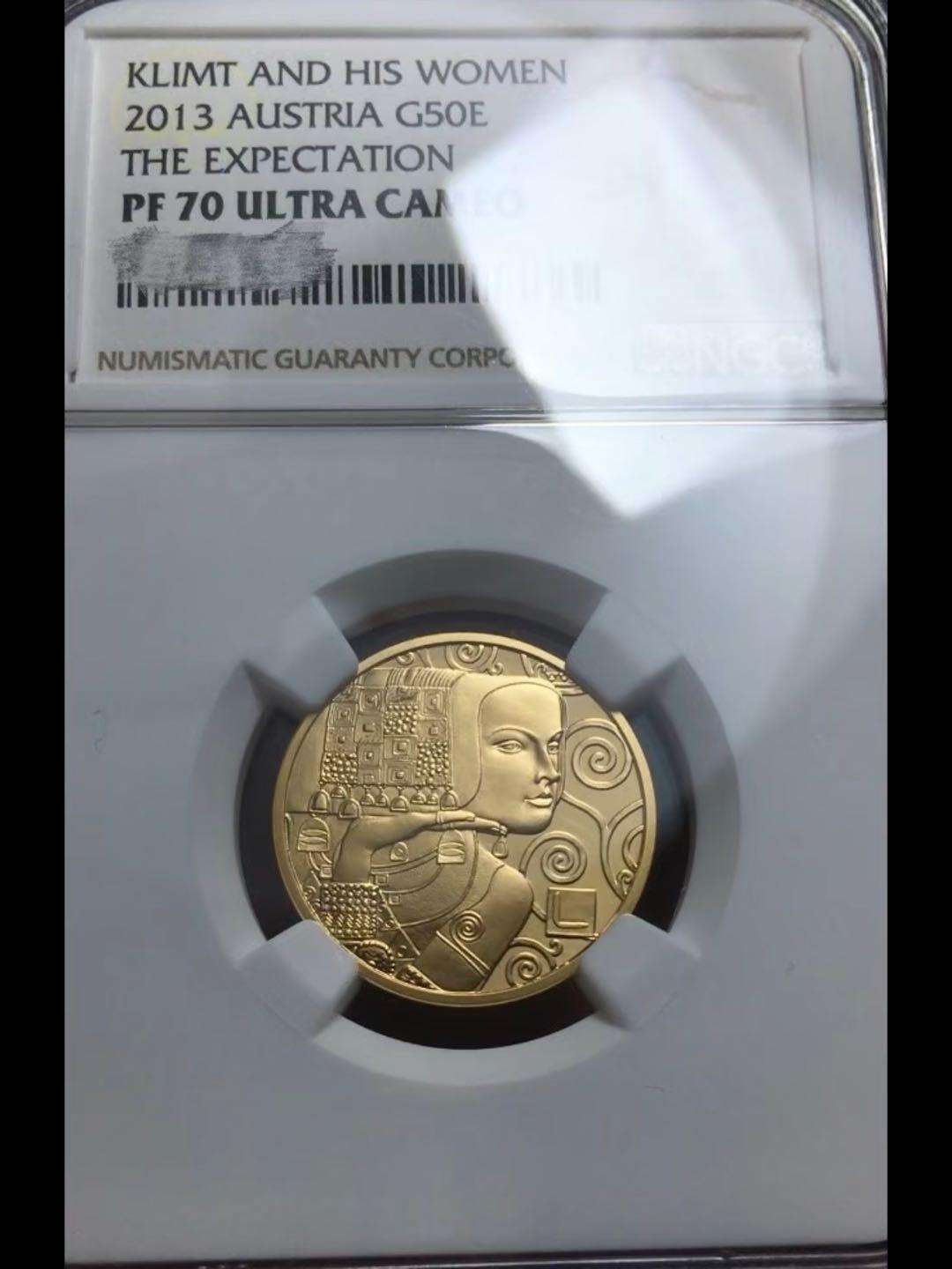 奥地利克里姆特金币系列之一