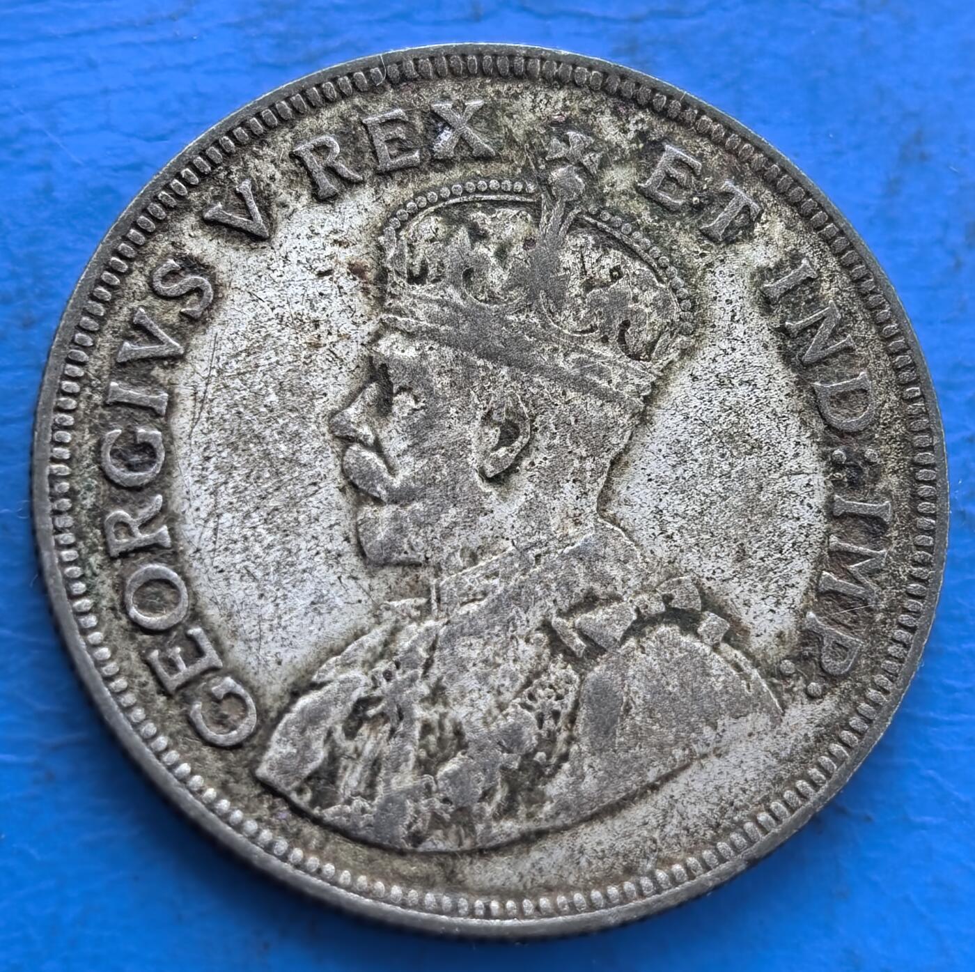 银币 英属东非1925 年乔治五世1 先令银币- 华夏钱庄- 麦稀奇