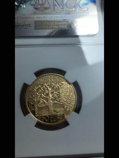 奥地利克里姆特金币系列之一