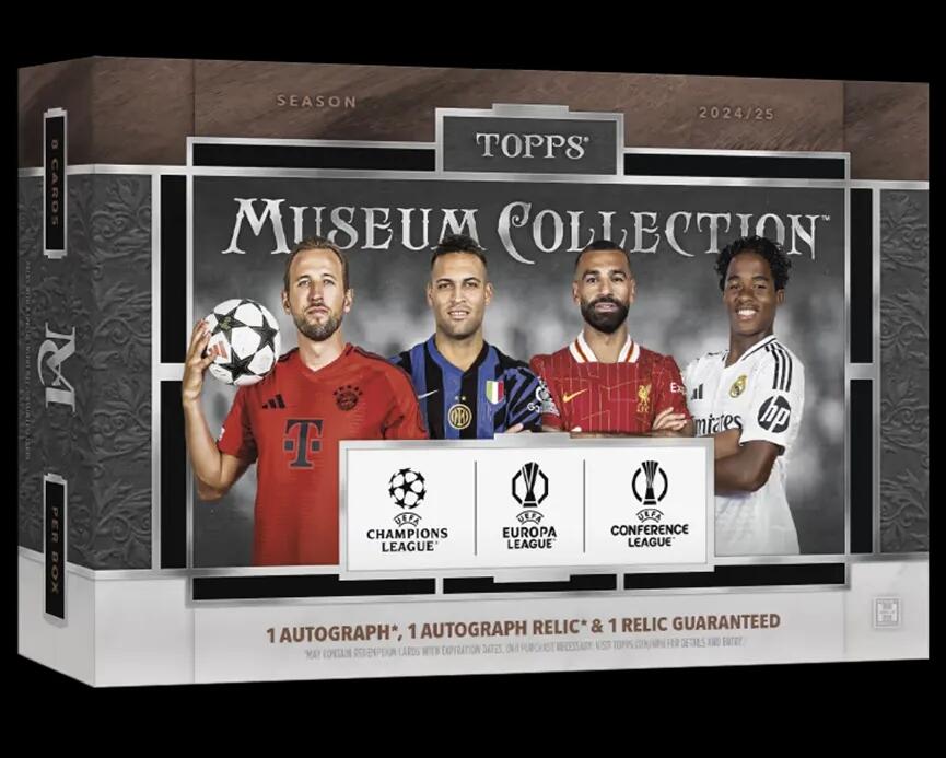 24/25 Topps博物馆欧战平行、爆率和名单详解