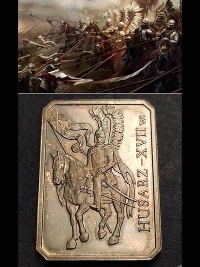 2009年波兰翼骑兵长方形精制银币