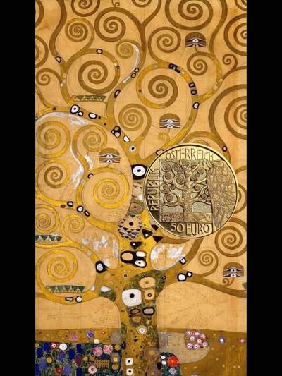 奥地利克里姆特金币系列之一