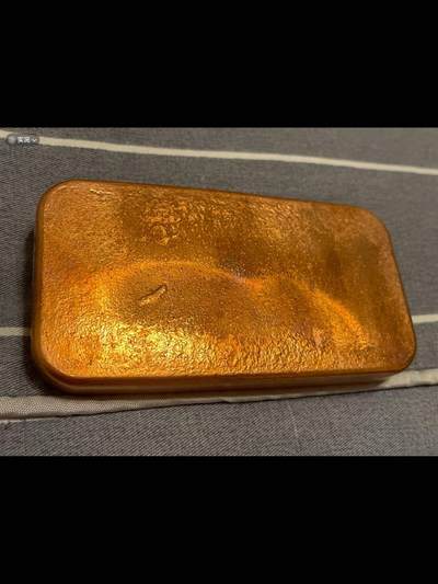 盖格贵金属500克收藏铜条