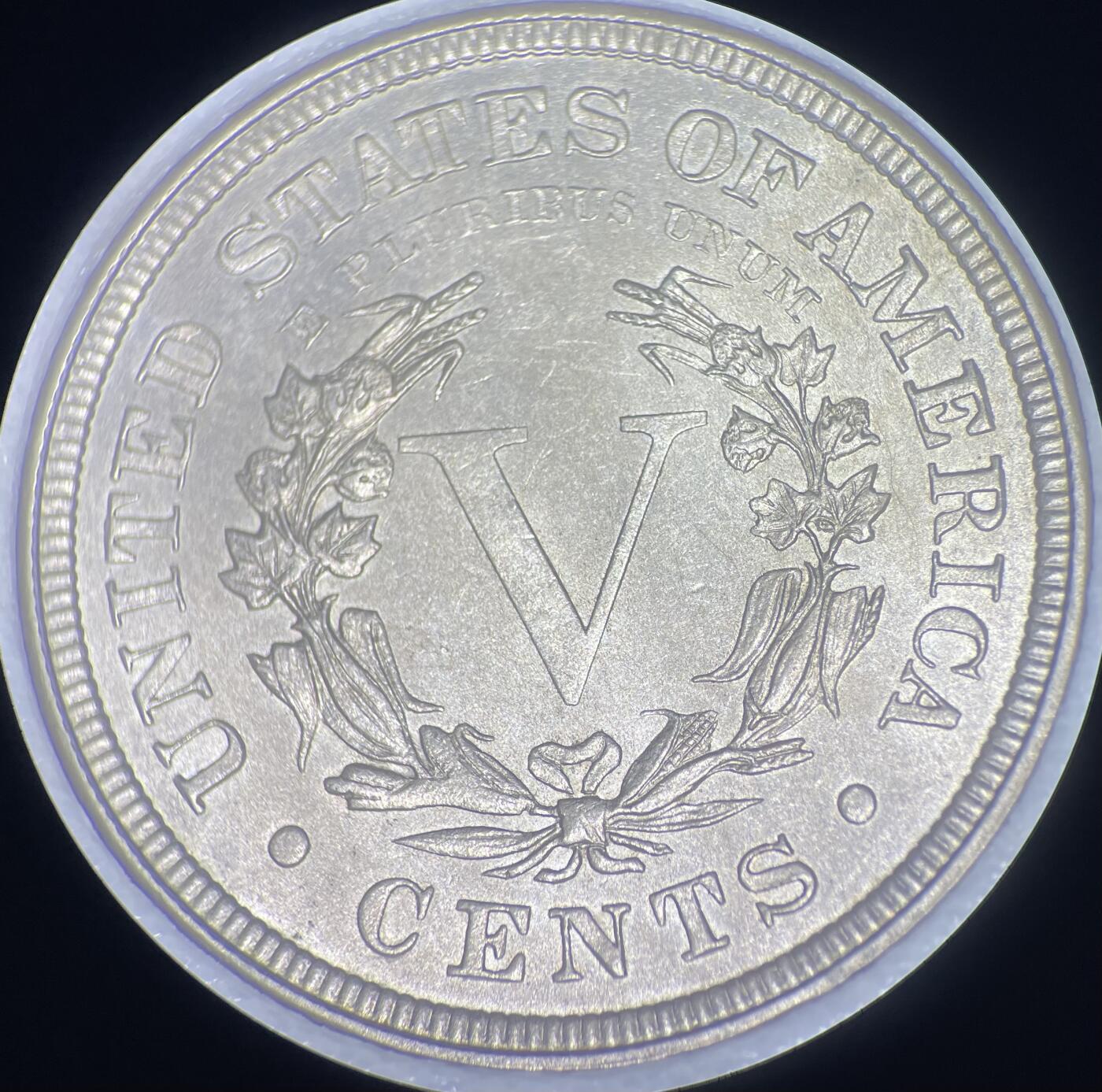 美国5美分镍币2枚1883和1886