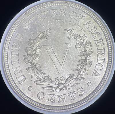 美国5美分镍币2枚1883和1886